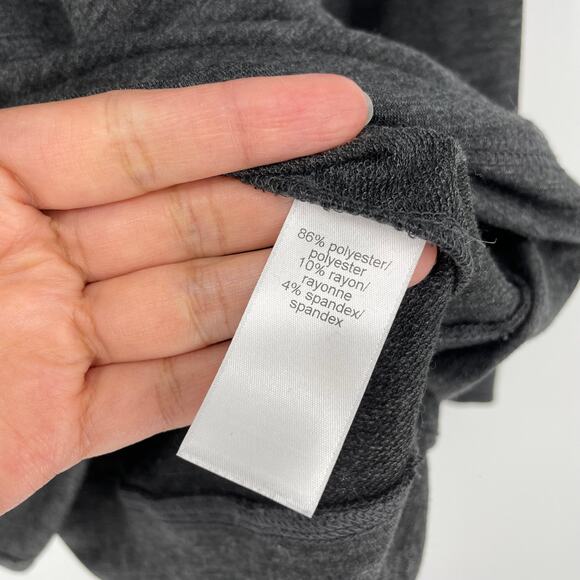 Maurices Cutout Soft Gray Sweatshirt Size Small - Picture 6 of 6